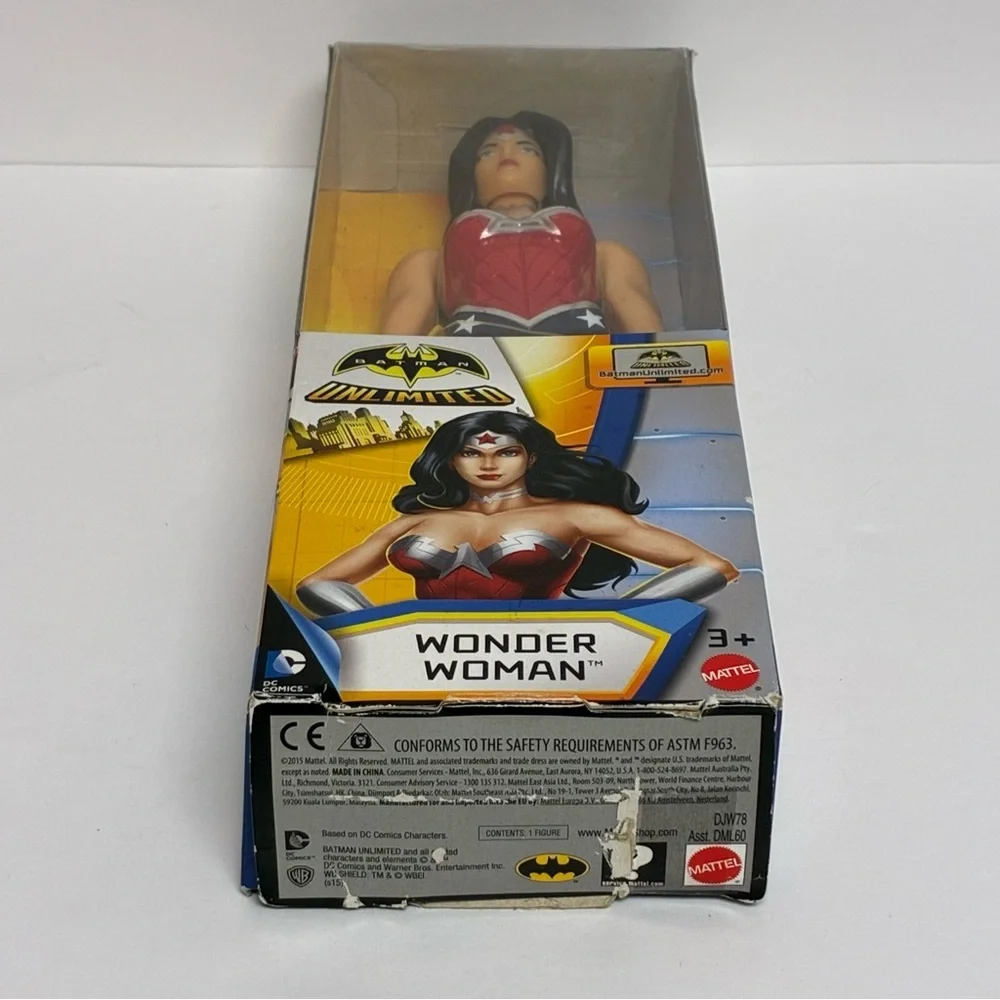 WONDER WOMAN 2015 DC JUSTICE LEAGUE Action Figure Vintage 12in